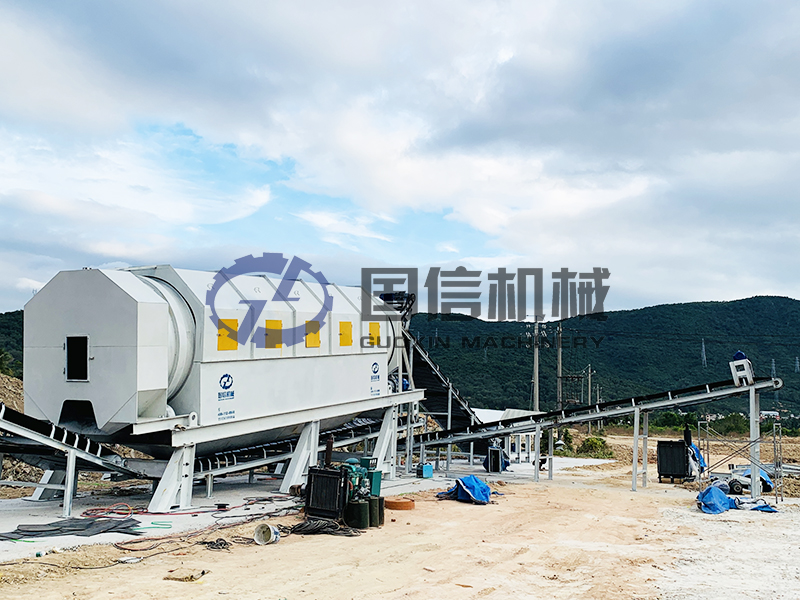 建筑垃圾分揀生產(chǎn)線